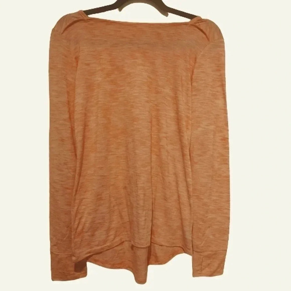 Champion Tops - NWOT Champion peach longsleeve athletic top with cutout back Size XL (14-16) Jr.
